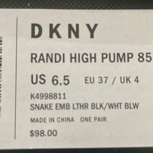 DKNY Randi High Pump 85 .